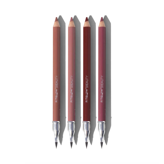 Fitglow Beauty Naturally Nude Vegan Lip Liner Set