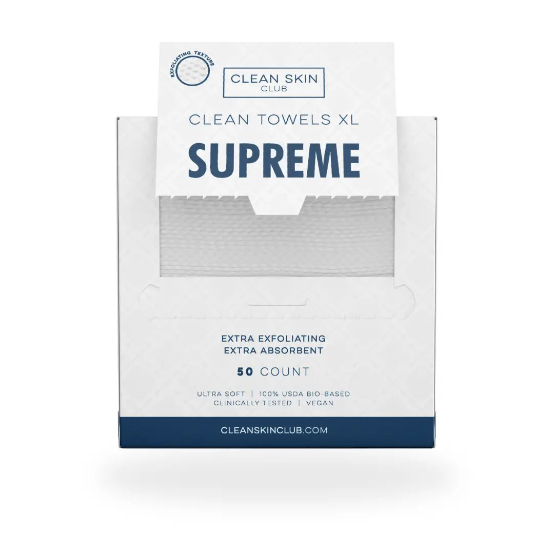 Clean Skin Club Clean Towels XL Supreme (50 Count)